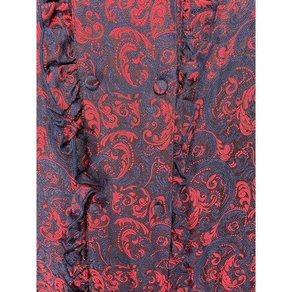 Suzanne Rae Steampunk Ruffle Blouse Jacket 38 - Picture 5 of 9